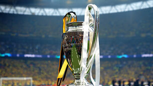 <p>The race for Champions League qualification is reaching crunch point (Joe Giddens/PA)</p>