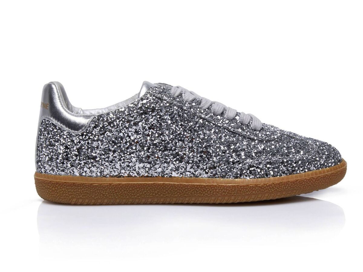 Silver Glitter Trainer, €200, Nicki Hoyne Silver Glitter Trainer, €200, Nicki Hoyne