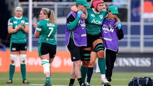 <p>OUT: Ireland's Dorothy Wall will miss Ireland's Women's Rugby World Cup campaign.Pic: ©INPHO/Ben Brady.</p>