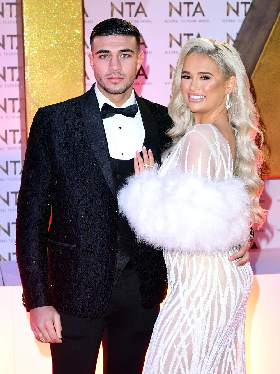 Tommy Fury (left) and Molly-Mae Hague during the National Television Awards at London's O2 Arena. Tommy Fury (left) and Molly-Mae Hague during the National Television Awards at London's O2 Arena.