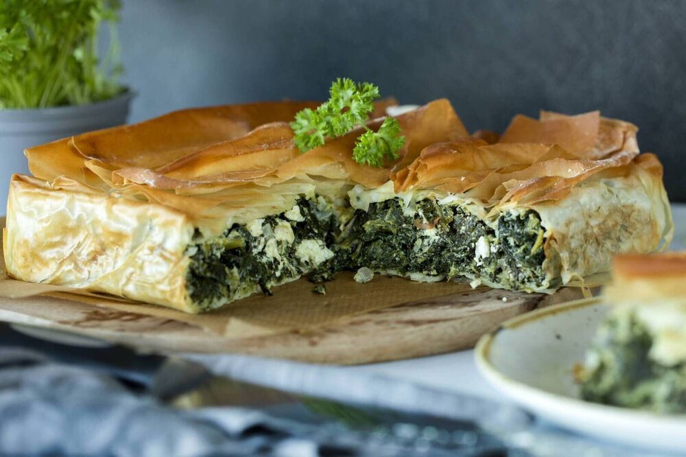 Spanakopita with Nettles & Spinach