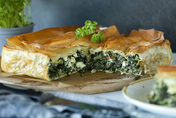 Spanakopita with Nettles & Spinach