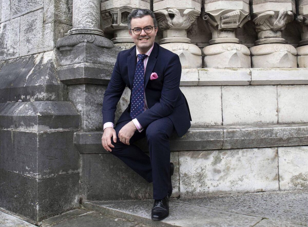 Peter Stobart at St Fin Barre's Cathedral. Picture: Clare Keogh