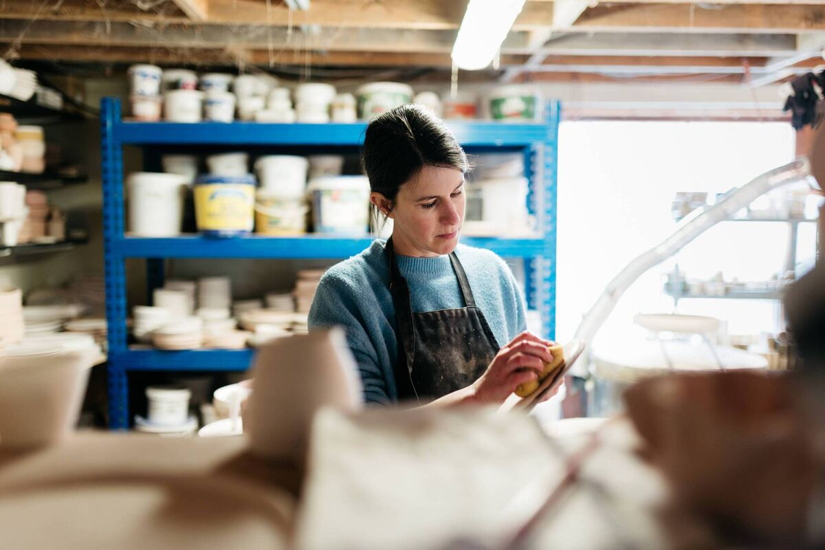 When the couple bought Stephen’s former family home, they restored an outbuilding to be used as a ‘creative’ space. When the couple bought Stephen’s former family home, they restored an outbuilding to be used as a ‘creative’ space.