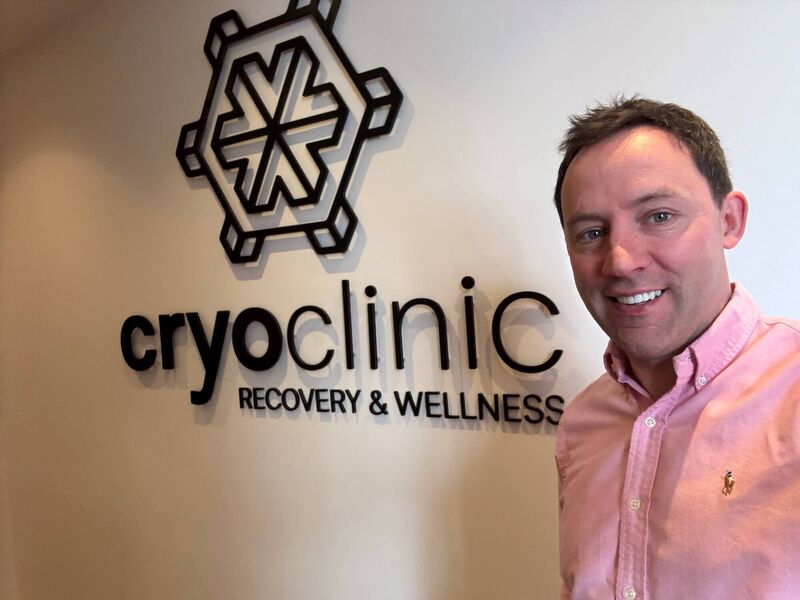 Conor Mortimer is the manager of Glenroyal Leisure Club and Noa Spa in Maynooth, Co Kildare. A leading wellness and recovery destination, the hotel’s club this week opened a new, state-of-the art cryotherapy unit. It offers a number of therapies including their extreme cold chamber, hyperbaric oxygen therapy (HbOT), EMSculpt NEO and EmFest. Visit www.cryoclinic.ie for more information. Conor Mortimer is the manager of Glenroyal Leisure Club and Noa Spa in Maynooth, Co Kildare. A leading wellness and recovery destination, the hotel’s club this week opened a new, state-of-the art cryotherapy unit. It offers a number of therapies including their extreme cold chamber, hyperbaric oxygen therapy (HbOT), EMSculpt NEO and EmFest. Visit www.cryoclinic.ie for more information.