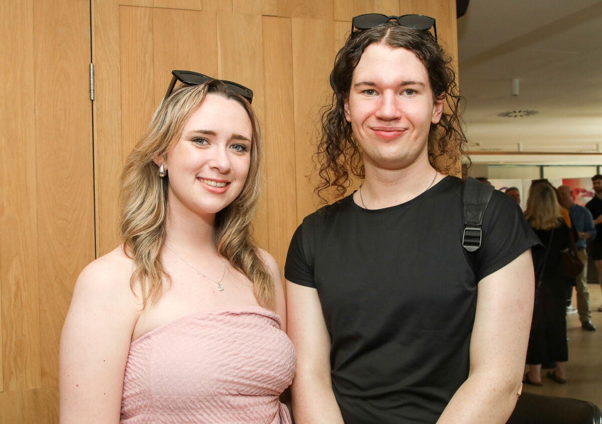Abbie O'Halloran and Max O'Neill at the launch. Abbie O'Halloran and Max O'Neill at the launch.