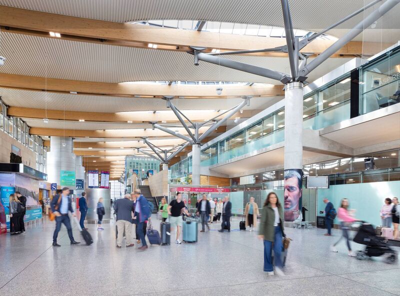 Millions will be invested in its 2006-built terminal to enhance passenger facilities, including the construction from August of a new mezzanine floor over the arrivals area. Millions will be invested in its 2006-built terminal to enhance passenger facilities, including the construction from August of a new mezzanine floor over the arrivals area.