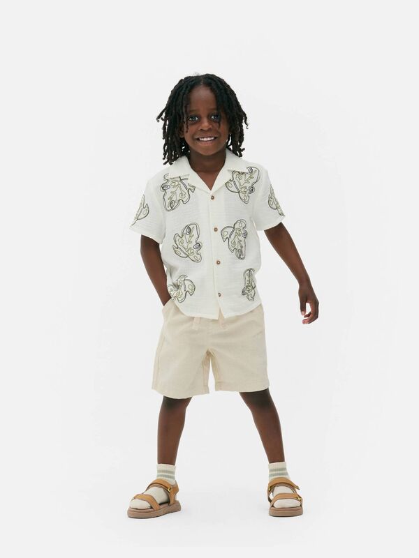  Doublecloth Emb Shirt, €13.