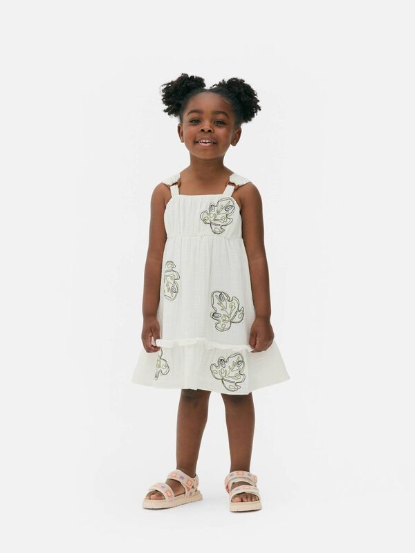 Doublecloth Emb Dress, €16.