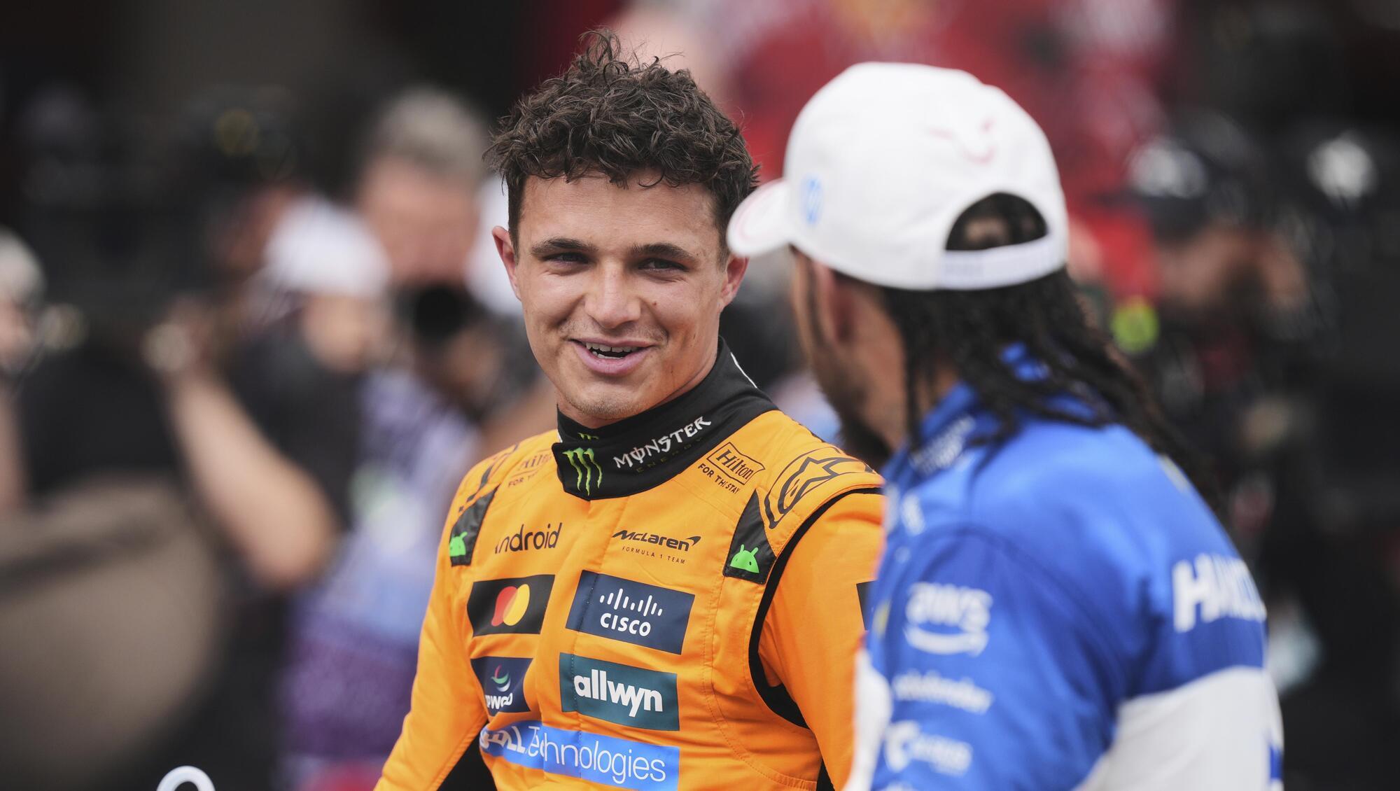 Lando Norris says ‘my luck in Miami seems pretty good’ after sprint success