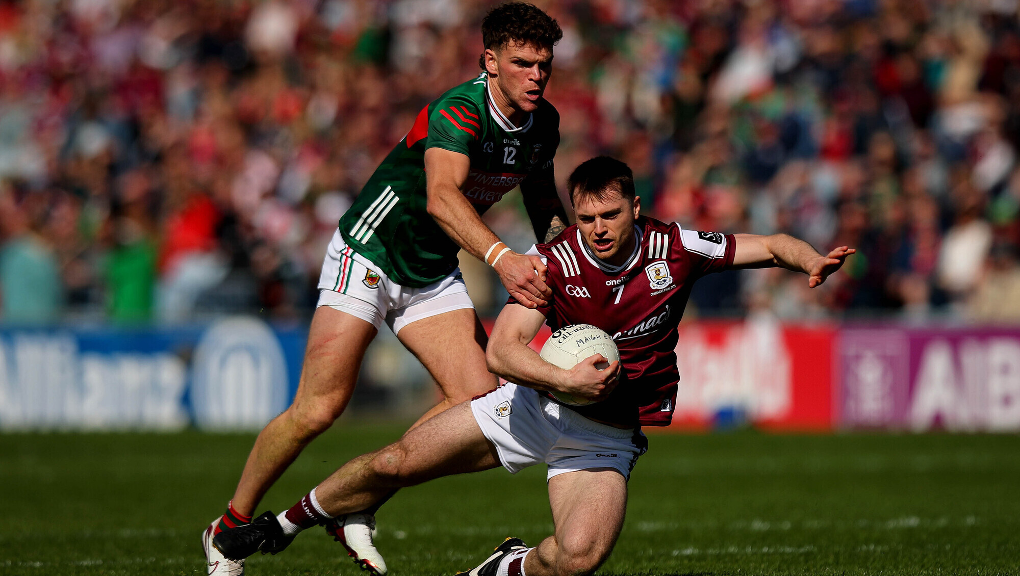 Galway clinch fourth Connacht title in a row with dramatic Mayo win