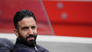 <p>EURO VISION: Ruben Amorim’s side lost at Brentford on Sunday. (Nick Potts/PA)</p>