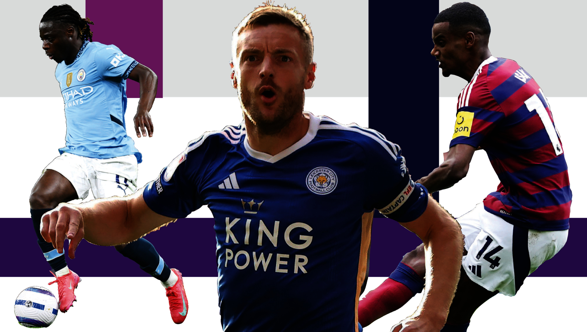 TALKING POINTS: Jérémy Doku, Jamie Vardy and Alexander Isak.