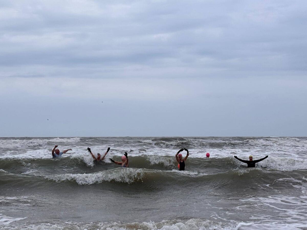 The Youghal Swimmers Group, whose frequent dips are proving a very popular way to kickstart the day. The Youghal Swimmers Group, whose frequent dips are proving a very popular way to kickstart the day.