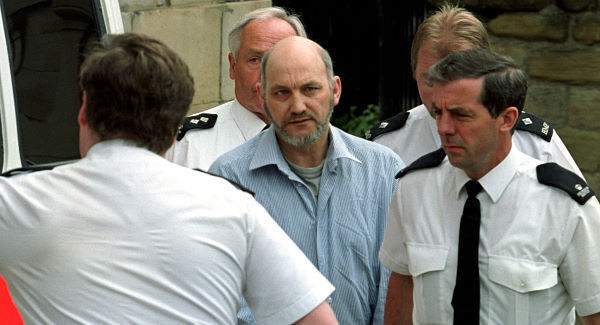 Robert Black pictured in 1994 after being found guilty at Newcastle Crown Court on ten charges, relating to the murders of three schoolgirls - Caroline Hogg, Sarah Harper and Susan Maxwell Robert Black pictured in 1994 after being found guilty at Newcastle Crown Court on ten charges, relating to the murders of three schoolgirls - Caroline Hogg, Sarah Harper and Susan Maxwell