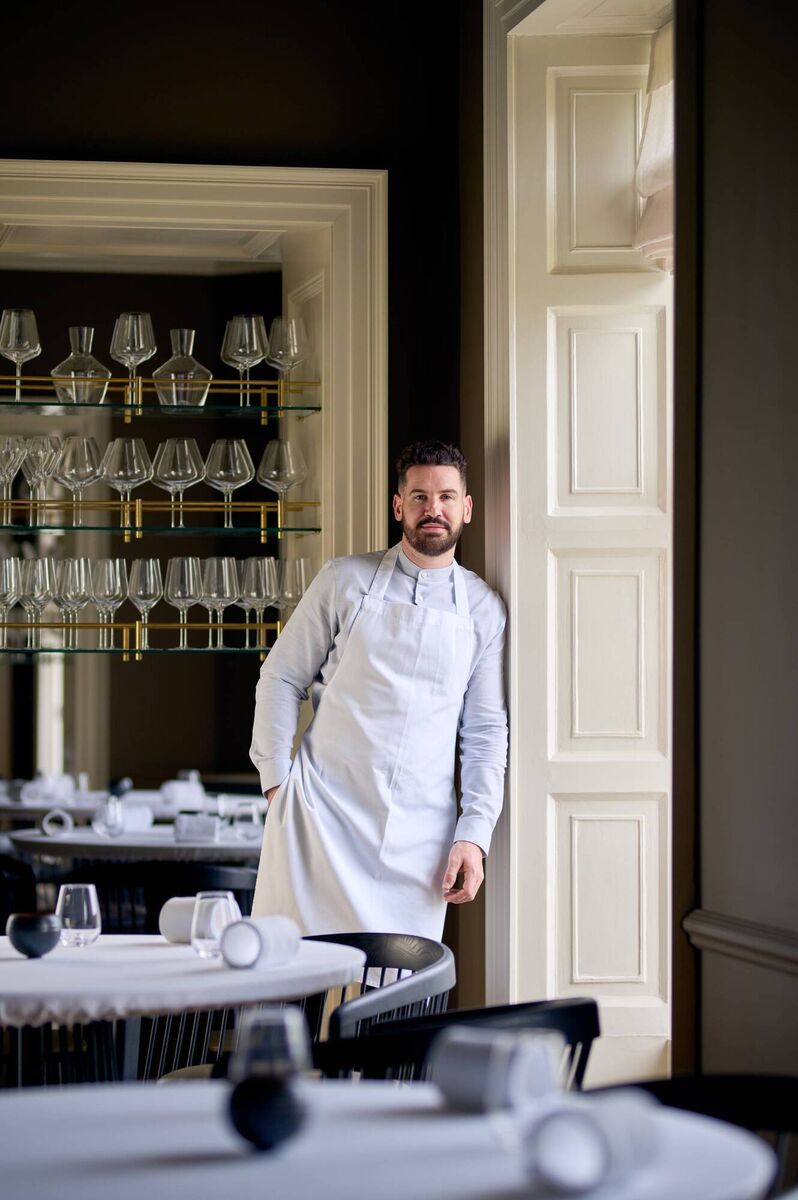 Chef Vincent Crepel, whose restaurant Terre at Castlemartyr resort has just been awarded a second Michelin star. Chef Vincent Crepel, whose restaurant Terre at Castlemartyr resort has just been awarded a second Michelin star.