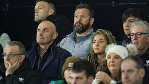 <p>MANE MAN: British and Irish Lions head coach Andy Farrell in attendance during the EPCR Challenge Cup quarter-final match between Connacht and Racing 92 at Dexcom Stadium in Galway. Pic: Thomas Flinkow/Sportsfile</p>