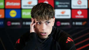 <p>Alejandro Garnacho has a deal at United until 2028 (Martin Rickett/PA)</p>