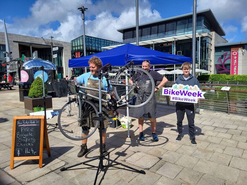 An event in Dun Laoghaire during Bike Week 2024. An event in Dun Laoghaire during Bike Week 2024.