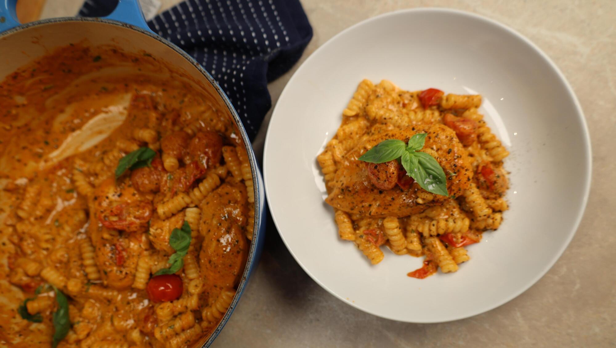 Sarah Butler: How to make my tomato pesto chicken for dinner in under 30 minutes