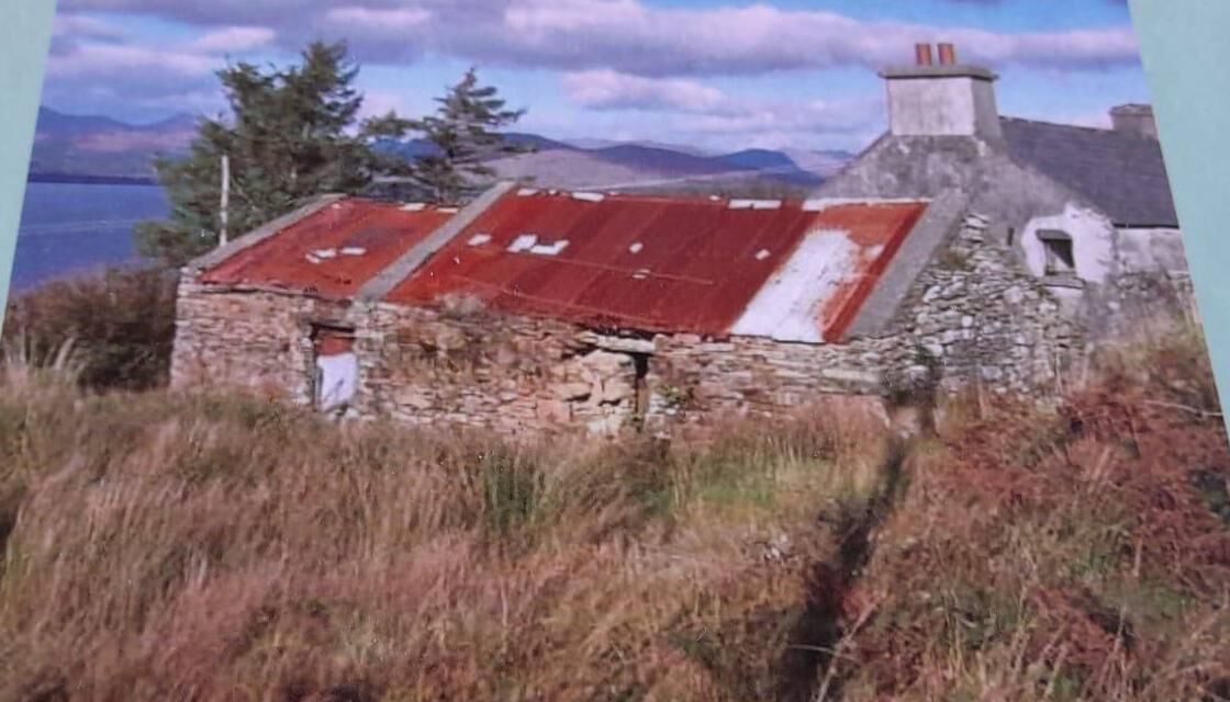 "Before" picture of the Tuosist farmhouse "Before" picture of the Tuosist farmhouse
