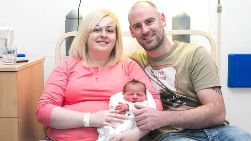 Ireland's first baby of 2016 arrives at 11 seconds past midnight Ireland's first baby of 2016 arrives at 11 seconds past midnight