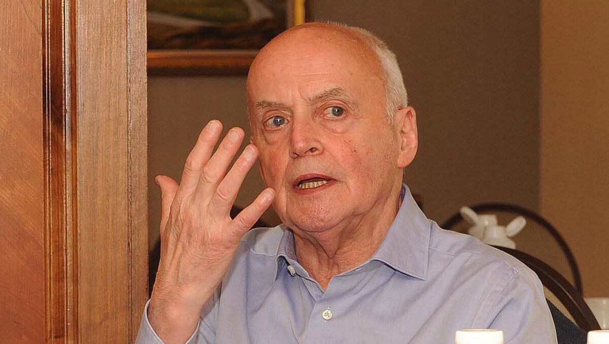 Guest speaker Eddie Shanahan, renowned retail consultant and industry expert, at the Killarney Chamber of Tourism and Commerce members breakfast briefing in The Killarney Plaza Hotel. Photo: Eamonn Keogh