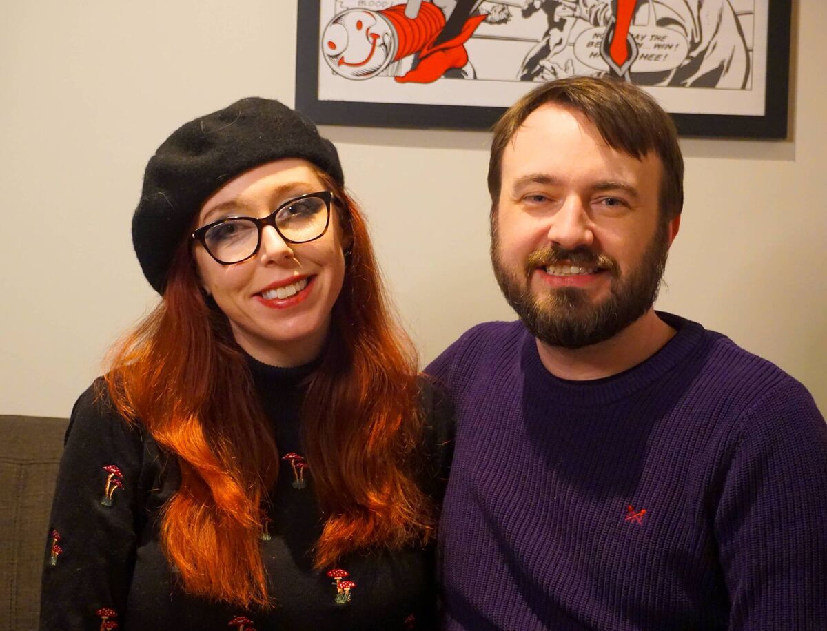 Aislinn and William. Aislinn and William.