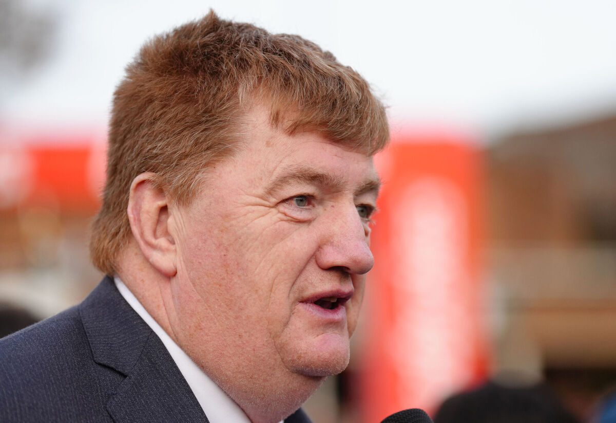 Trainer John 'Shark' Hanlon. Picture: John Walton/PA