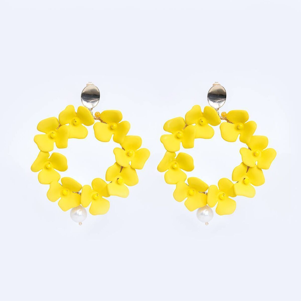 Fashion Fleurs On A Hoop Earrings, €295, Melissa Curry