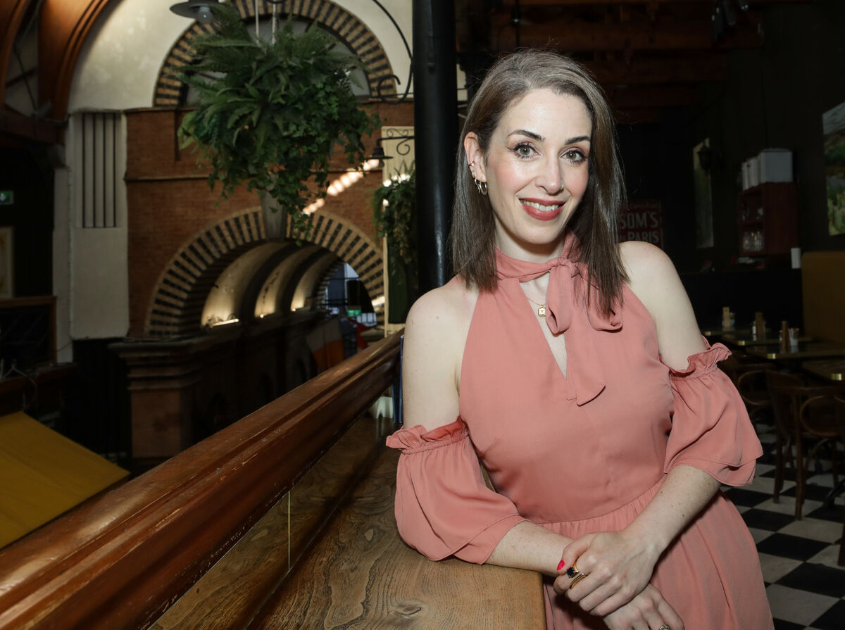 Victoria Kennefick at the Farmgate Café before receiving her award. Victoria Kennefick at the Farmgate Café before receiving her award.