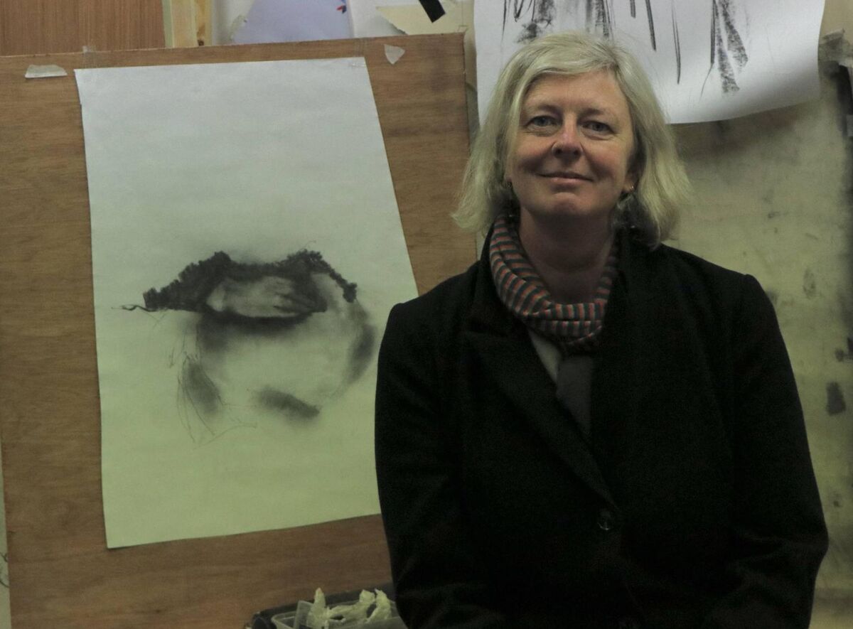 Artist Orla O'Byrne. Artist Orla O'Byrne.
