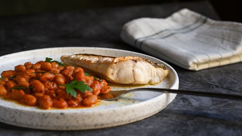 Seafood Made Simple: These home baked beans go well with any piece of fish