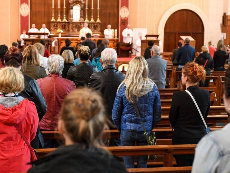 St Augustine's Church, Washington St, Cork, was packed for a Mass celebrated by Polish chaplain Fr Pitor Galus in June 2018 for the Wilk family. file picture: David Keane St Augustine's Church, Washington St, Cork, was packed for a Mass celebrated by Polish chaplain Fr Pitor Galus in June 2018 for the Wilk family. file picture: David Keane