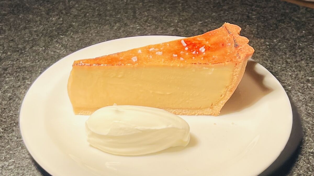 Fat Badger’s Brown Sugar Custard Tart