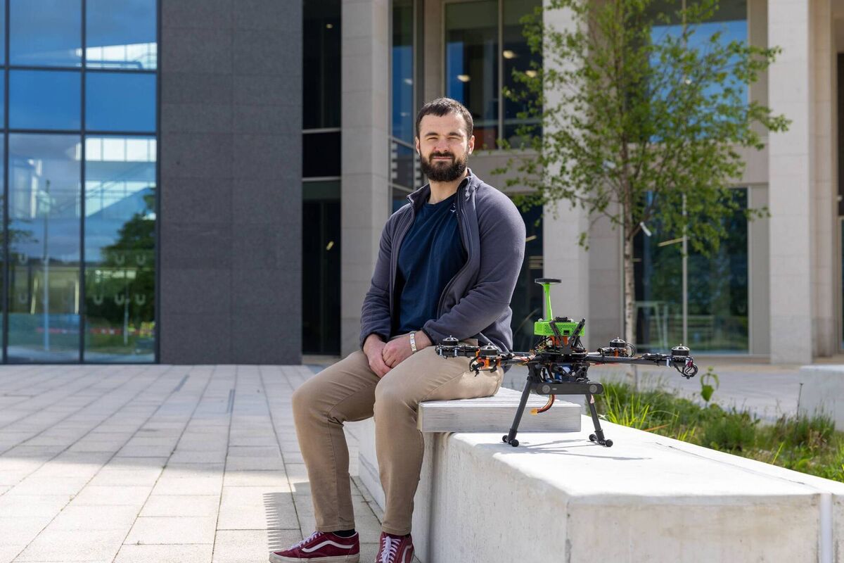 Luke Connolly, SETU graduate and researcher. Photograph: Niamh Doyle Luke Connolly, SETU graduate and researcher. Photograph: Niamh Doyle