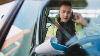 Manual Worker in his Van