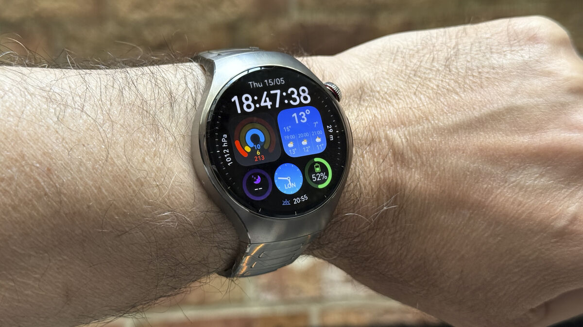 Hands-on with the Huawei Watch 5 in Berlin. Picture: Noel Campion Hands-on with the Huawei Watch 5 in Berlin. Picture: Noel Campion