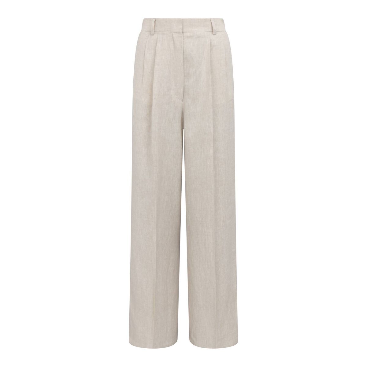 Oatmeal Irish Linen Trousers, €249, Triona Design. Oatmeal Irish Linen Trousers, €249, Triona Design.