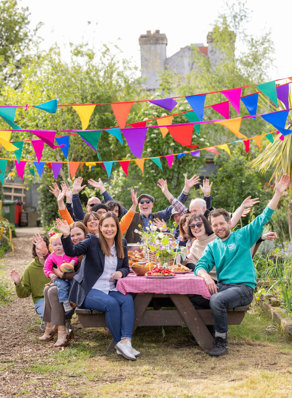 Suzanne Quinn (front left), Customer Director at Tesco Ireland; and Sam Bishop (front right), Street Feast co-founder, at the Street Feast 2025 launch party in Flanagan’s Fields Community Garden in Rialto, Dublin 8. Picture: Naoise Culhane Suzanne Quinn (front left), Customer Director at Tesco Ireland; and Sam Bishop (front right), Street Feast co-founder, at the Street Feast 2025 launch party in Flanagan’s Fields Community Garden in Rialto, Dublin 8. Picture: Naoise Culhane