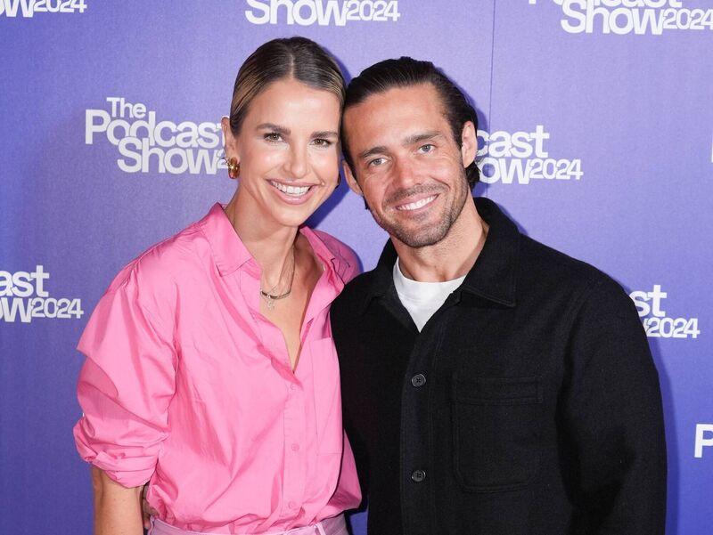 Vogue Williams and Spencer Matthews. Picture: Ian West/PA