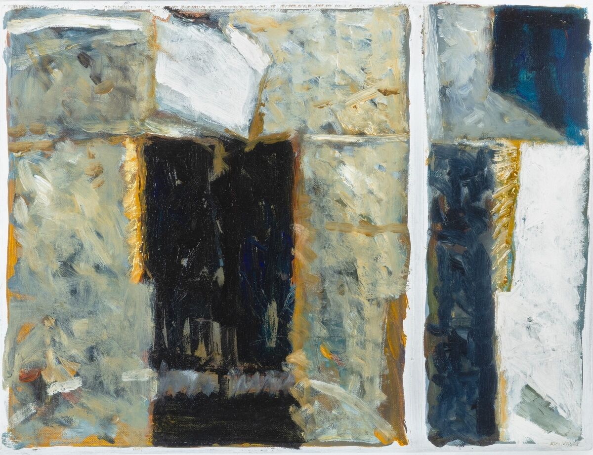 'Black and White Scarecrows' by John Shinnors at Adams.