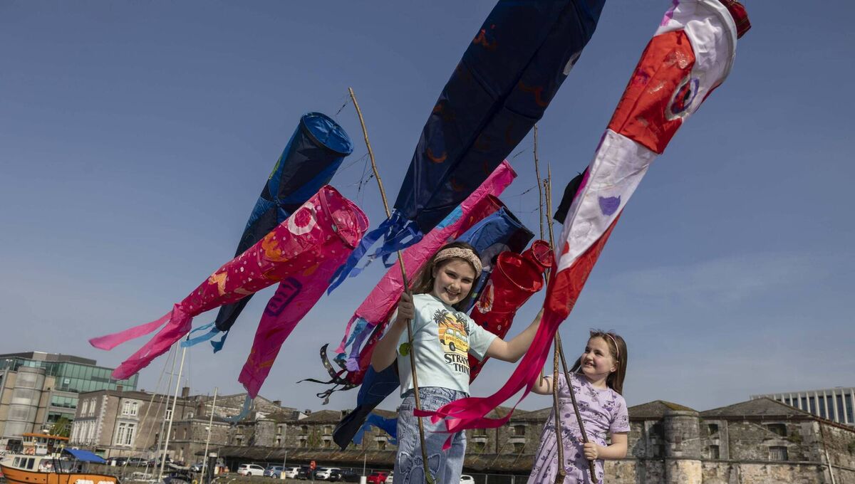 Sisters Saoirse Healy (aged 8) and Caoimhe Healy (aged 10) at last month's launch of the free family-friendly maritime celebration, ‘European Maritime Days to Play’ which will be held this weekend in Cork to mark the city hosting Europe’s premier maritime conference. Picture: Clare Keogh Sisters Saoirse Healy (aged 8) and Caoimhe Healy (aged 10) at last month's launch of the free family-friendly maritime celebration, ‘European Maritime Days to Play’ which will be held this weekend in Cork to mark the city hosting Europe’s premier maritime conference. Picture: Clare Keogh