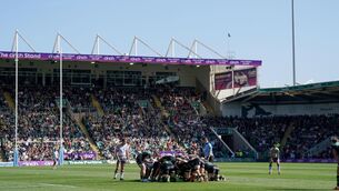 <p>General view of the stadium during the Premiership Rugby match at the cinch Stadium at Franklin's Gardens, Northampton. Pic: Joe Giddens/PA Wire.</p>