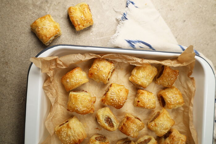 Pork and Herb Sausage Rolls