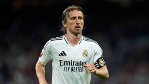 <p>Luka Modric of Real Madrid. Pic: Angel Martinez/Getty Images</p>