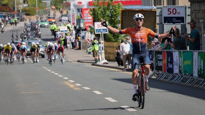 Donegal's Doogan takes Rás yellow as Perrett clinches stage two in Clifden