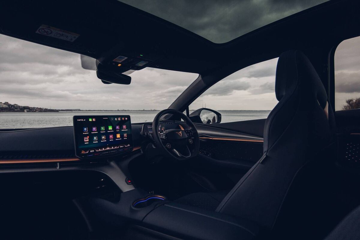 Cupra Tavascan stylish interior