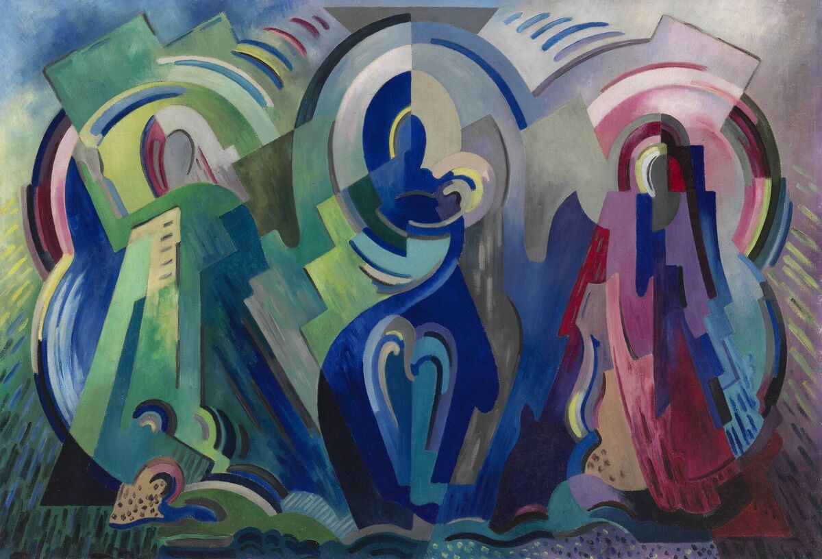 Mainie Jellett, The Virgin of Éire. Mainie Jellett, The Virgin of Éire.
