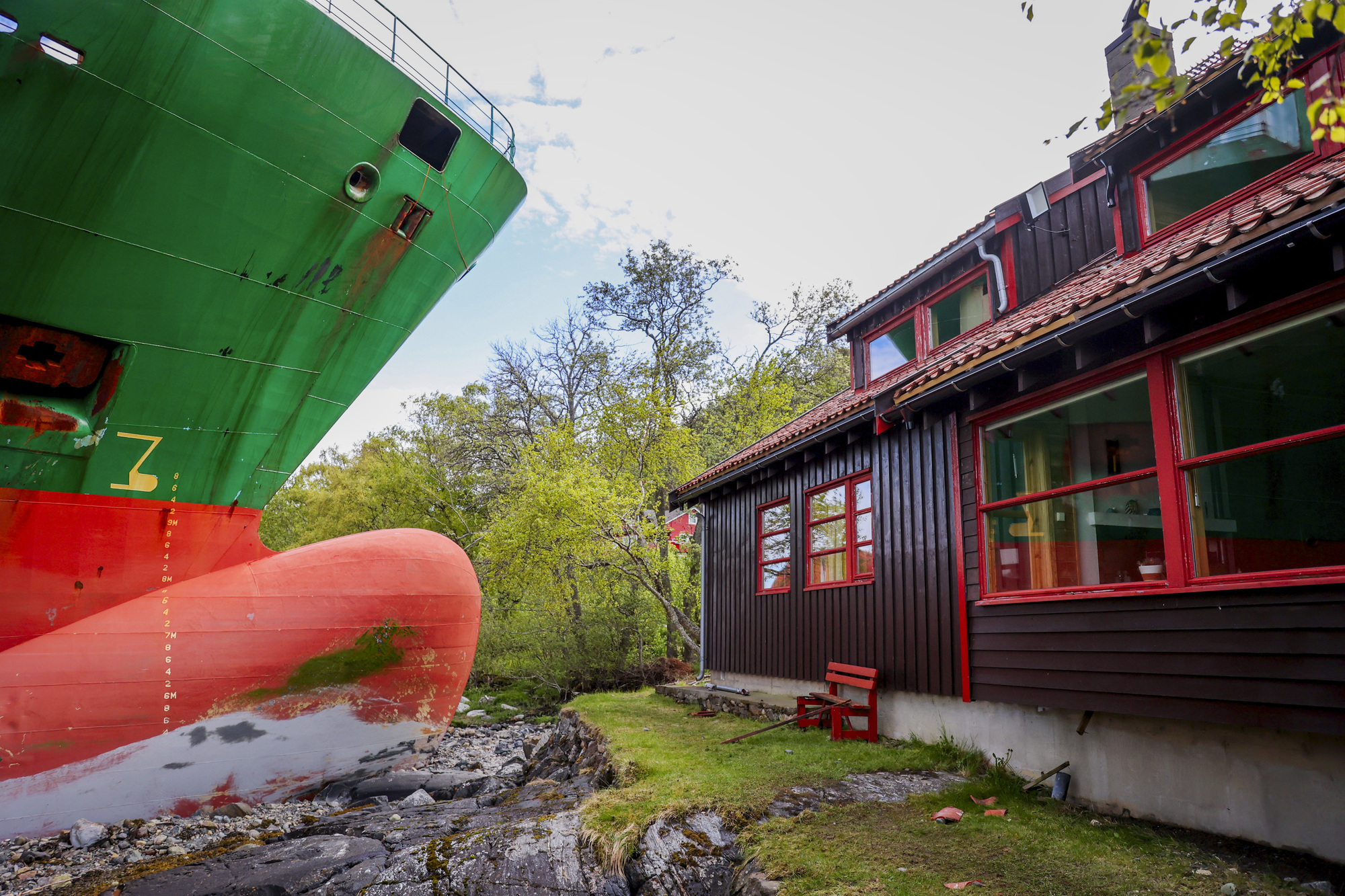 Crew member charged over ship that ran aground in Norway